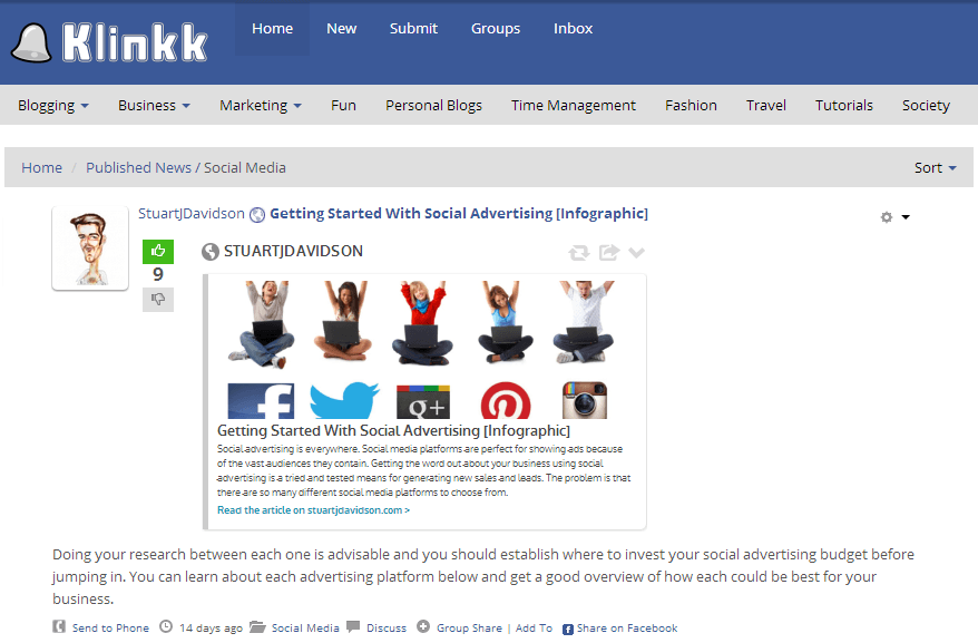 10 Online Communities For Expanding Your Blog Network - Klinkk