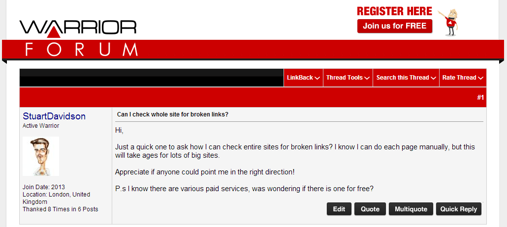 10 Online Communities For Expanding Your Blog Network - WarriorForum